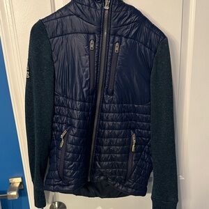 Superdry Storm Hooded Jacket in Navy